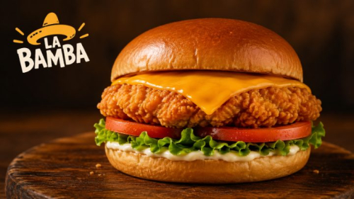 Hamburguesa Diavolo Crispy