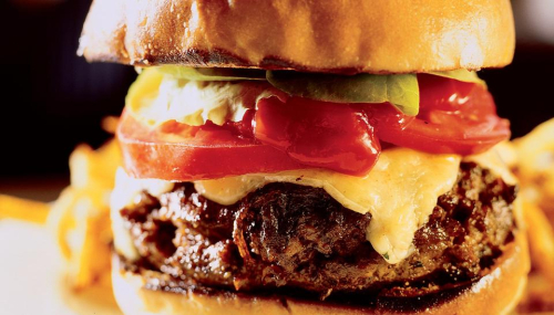Hamburguesa &quote;La mediterránea&quote;