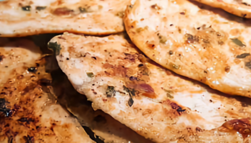 Montadito de pollo