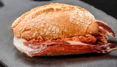 Montadito de jamón