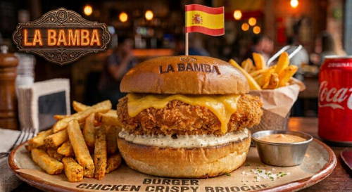 Hamburguesa Crispy simple