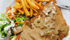 Escalope a la cazadora XXL