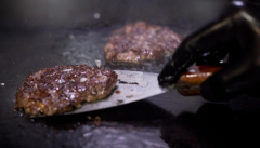 Hamburguesa simple smash