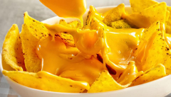Nachos con Cheddar